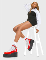 Lamoda Can't Stop Chunky Platform Creeper Shoes, view 2