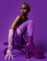 Lamoda Cassette Platform Ankle Boots, view 2