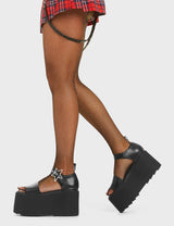 Lamoda Celestial Chunky Platform Sandals, view 3