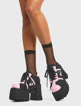 Lamoda Cherry Tree Chunky Platform Sneakers, view 4
