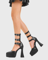 Lamoda Complex Love Platform Calf Boots, view 3