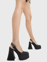 Lamoda Conversing Platform Heels, view 2