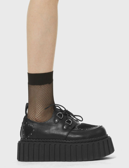 Lamoda Cryptic Love Chunky Creeper Shoes