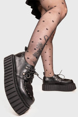 Lamoda Cryptic Love Chunky Creeper Shoes, view 2
