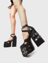 Lamoda Dangerous Platform Heels, view 2