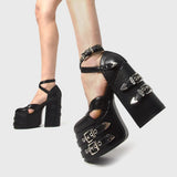 Lamoda Dangerous Platform Heels, view 5