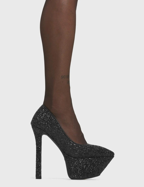 Lamoda Diamond In The Rough Platform Heels