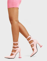 Lamoda Dollface Platform Heels, view 3