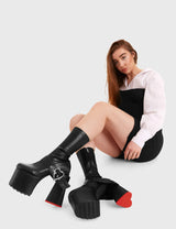 Lamoda Dream Chaser Platform Ankle Boots, view 2