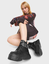 Lamoda Eerie Chunky Platform Sneakers, view 3