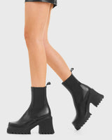 Lamoda Elevate Chunky Platform Ankle Boots, view 3