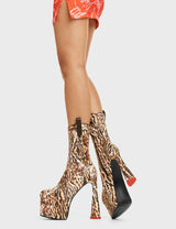 Lamoda Explosive Platform Ankle Boots, view 2