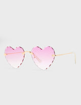 Lamoda Eye Candy Heart Sunglasses, view 2