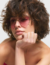 Lamoda Eye Candy Heart Sunglasses, view 3