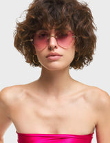 Lamoda Eye Candy Heart Sunglasses, view 4