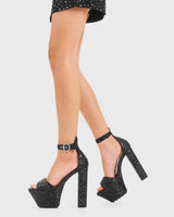 Lamoda Eye Catcher Platform Sandals, view 3