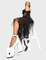 Lamoda Amour Platform Heels, view 3