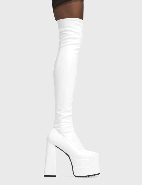 Lamoda Fantasies Platform Thigh High Boots
