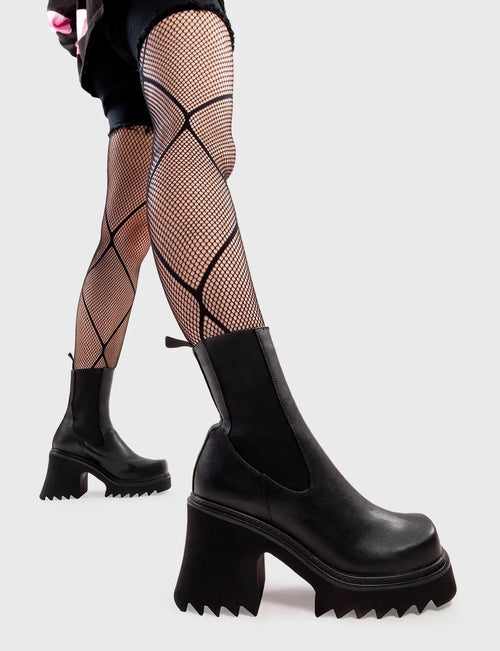 Lamoda Fireflies Chunky Platform Ankle Boots