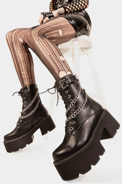 Lamoda Flip The Switch Chunky Platform Boots