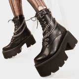 Lamoda Flip The Switch Chunky Platform Boots, view 4