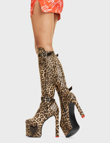 Lamoda Fuxxt Platform Knee High Boots, view 2