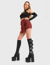 Lamoda FYP Platform Knee High Boots, view 2