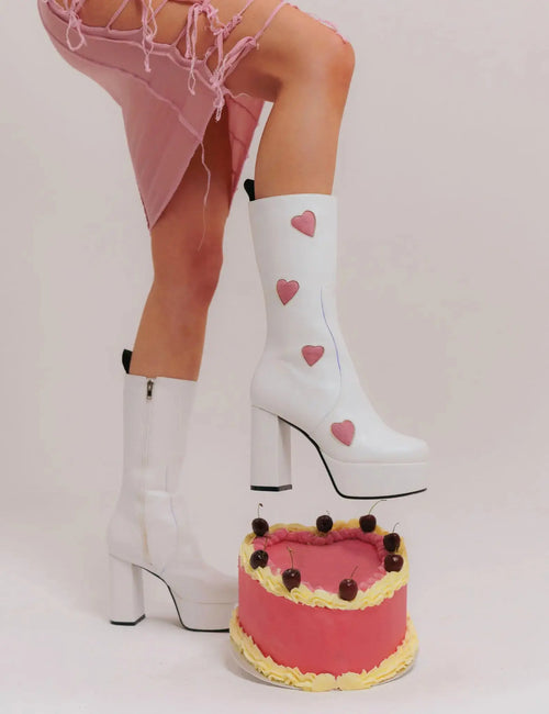 Lamoda Game Of Love Platform Calf Boots