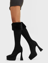 Lamoda Good Soul Platform Knee High Boots, view 3