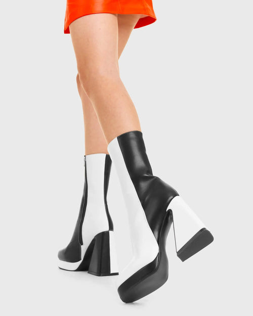 Lamoda Headturner Platform Ankle Boots
