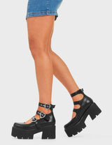 Lamoda Heart Strings Mary Jane Shoes, view 3