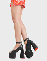 Lamoda Hey Lover Platform Sandals, view 2