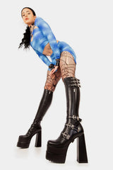 Lamoda High Hopes Platform Knee High Boots, view 2