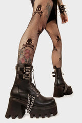 Lamoda High On Love Chunky Platform Ankle Boots, view 2
