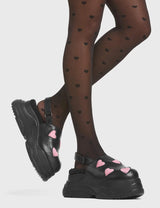 Lamoda Hit A Nerve Chunky Platform Clogs, view 2