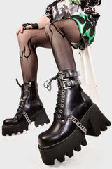 Lamoda Hostages Chunky Platform Ankle Boots, view 2