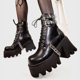 Lamoda Hostages Chunky Platform Ankle Boots, view 4