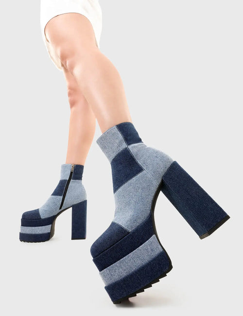 Lamoda Hot Topic Platform Ankle Boots