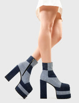 Lamoda Hot Topic Platform Ankle Boots, view 3
