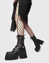 Lamoda Hysteria Chunky Platform Ankle Boots, view 2