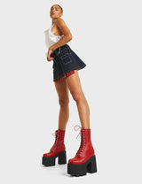 Lamoda Iconic Chunky Platform Ankle Boots, view 3