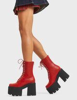 Lamoda Iconic Chunky Platform Ankle Boots, view 4