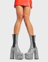 Lamoda Scorpio Platform Ankle Boots, view 2