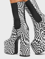 Lamoda Scorpio Platform Ankle Boots, view 4
