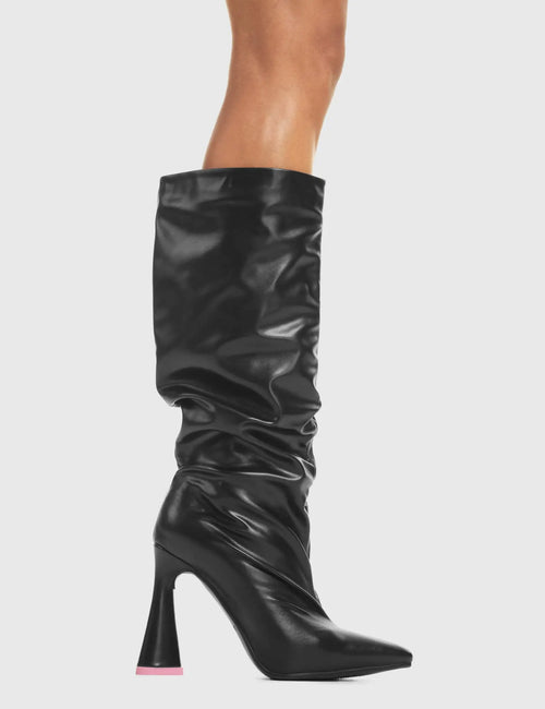 Lamoda Its Giving Platform Calf Boots
