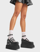 Lamoda Daydreaming Chunky Platform Creeper Shoes, view 2