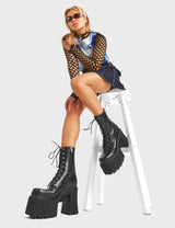 Lamoda Passion Chunky Platform Ankle Boots, view 2