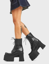 Lamoda Passion Chunky Platform Ankle Boots, view 3