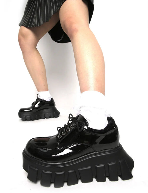 Lamoda Black Hole Chunky Platform Sneakers