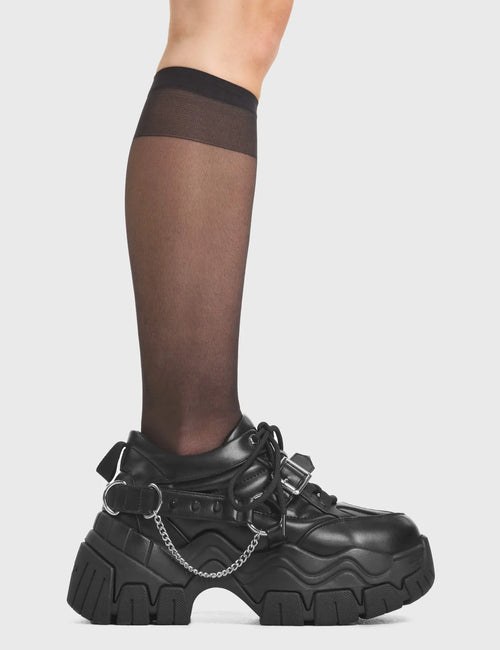 Lamoda Lone Wolf Chunky Platform Sneakers